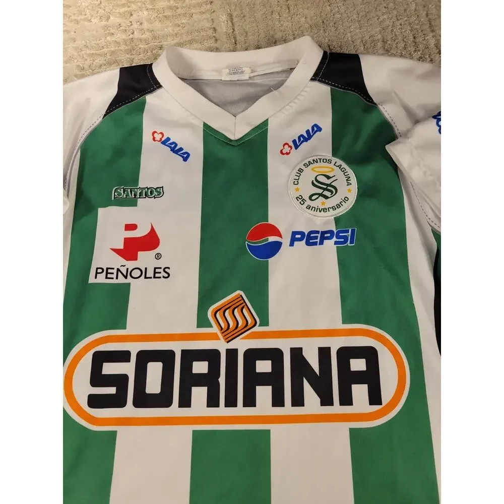 Club Santos Laguna Futbol Soccer Shirt Jersey Youth Large Boys Kids Children
